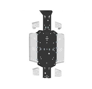 Bukskjold/Skidplate kit. Plast/Alu. CF Moto bilde 1