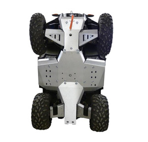 Bukskjold/Skidplate kit. Aluminium. Polaris bilde 1