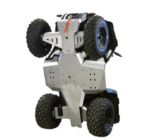 Bukskjold/Skidplate kit. Aluminium. Polaris bilde 4