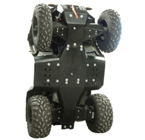 Bukskjold/Skidplate kit. Plast. Polaris bilde 1