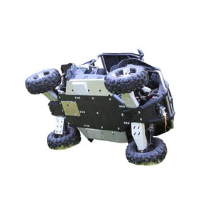 Bukskjold/Skidplate kit. Plast/Alu. CF Moto bilde 1