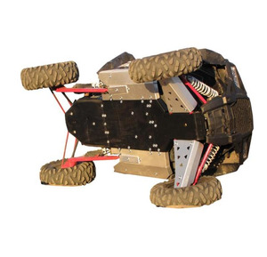 Bukskjold/Skidplate kit. Plast/Alu. Polaris bilde 1