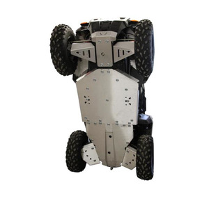 Bukskjold/Skidplate kit. Aluminium. Polaris bilde 1