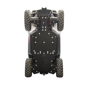 Bukskjold/Skidplate kit. Plast/Alu. Polaris bilde 1