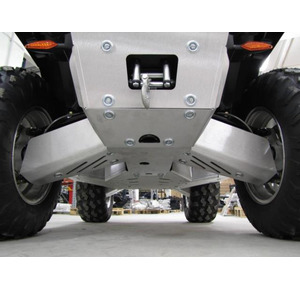 Bukskjold/Skidplate kit. Aluminium. Polaris bilde 3