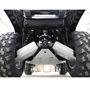 Bukskjold/Skidplate kit. Aluminium. Polaris bilde 2
