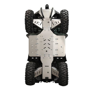 Bukskjold/Skidplate kit. Aluminium. SMC bilde 1