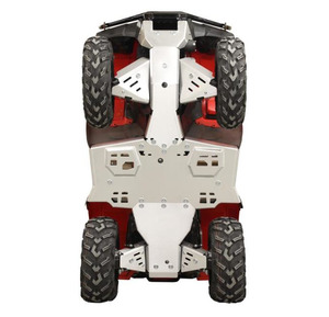 Bukskjold/Skidplate kit. Aluminium. Honda bilde 1