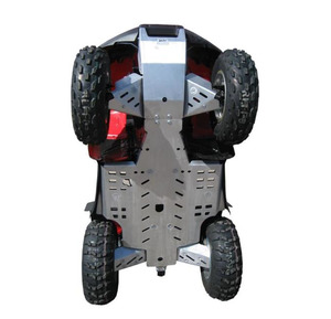 Bukskjold/Skidplate kit. Aluminium. Honda bilde 1