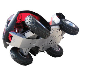 Bukskjold/Skidplate kit. Aluminium. Honda bilde 4