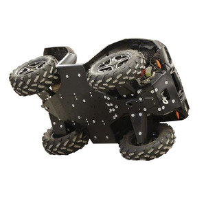 Bukskjold/Skidplate kit. Plast. Polaris bilde 5