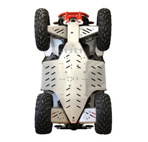 Bukskjold/Skidplate kit. Aluminium. Polaris bilde 1