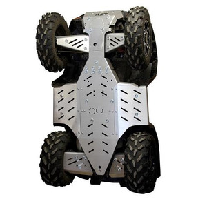 Bukskjold/Skidplate kit. Aluminium. Polaris bilde 1