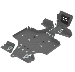 Bukskjold/Skidplate kit. Plast. Polaris bilde 2