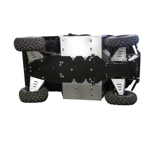 Bukskjold/Skidplate kit. Plast/Alu. Polaris bilde 1