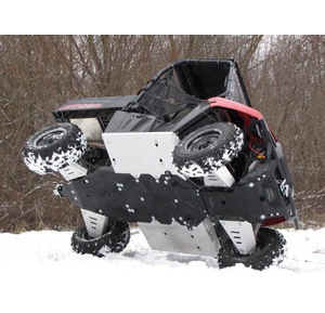 Bukskjold/Skidplate kit. Plast/Alu. Polaris bilde 5