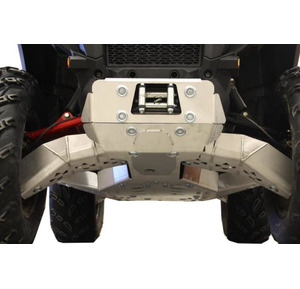 Bukskjold/Skidplate kit. Aluminium. Polaris bilde 4