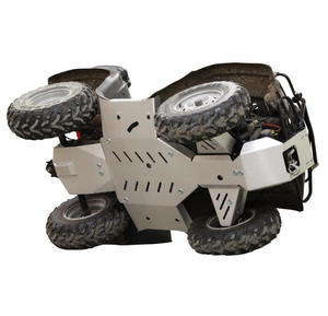 Bukskjold/Skidplate kit. Aluminium. Suzuki 400 Eiger bilde 1