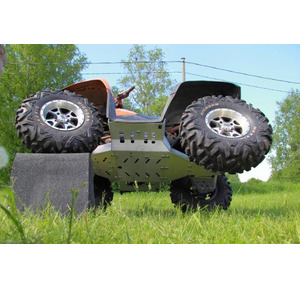 Bukskjold/Skidplate kit. Aluminium. Arctic Cat bilde 4