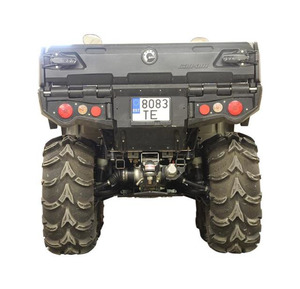 Bukskjold/Skidplate kit. Plast. BRP/CanAm bilde 3