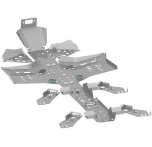 Bukskjold/Skidplate kit. Aluminium. BRP/CanAm bilde 2