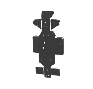 Bukskjold/Skidplate kit. Plast. Linhai bilde 2