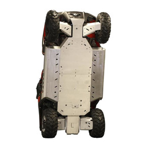Bukskjold/Skidplate kit. Aluminium. Polaris bilde 1