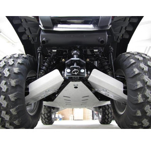 Bukskjold/Skidplate kit. Aluminium. Polaris bilde 2