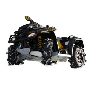 Bukskjold/Skidplate kit. Aluminium. BRP/CanAm bilde 4
