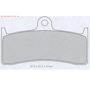Ferodo bremsekloss racing organisk belegg bilde 1