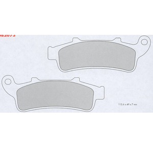 FERODO BREMSEKLOSS RACING ORGANISK bilde 1