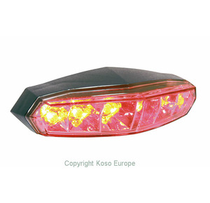 LED taillight Mini (clear lens) Lys og tilbehør | Norsk Skiltlys Mini LED Lys og tilbehør | Online MC