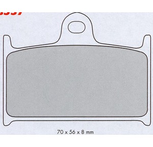 FERODO BREMSEKLOSS RACING SINTER METALL ## bilde 1
