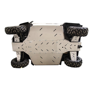 Bukskjold/Skidplate kit. Aluminium. CF Moto bilde 1