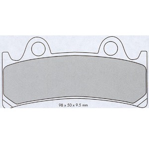 FERODO BREMSEKLOSS RACING SINTER METALL bilde 1