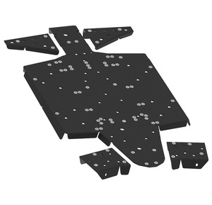 Bukskjold/Skidplate kit. Plast. Polaris RZR 900 S / RZR 1000 S bilde 8