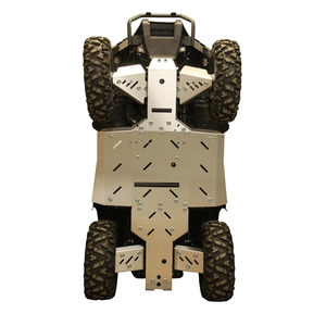 Bukskjold/Skidplate kit. Aluminium. Linhai M550L EPS bilde 1