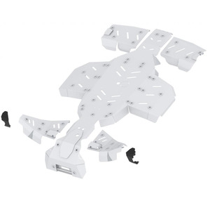 Bukskjold/Skidplate kit. Aluminium. Polaris Sportsman: XP 1000 S bilde 2