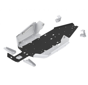 Bukskjold/Skidplate kit. Aluminium+Plast ZFORCE 1000 Sport: ZFORCE 950 Spor bilde 2