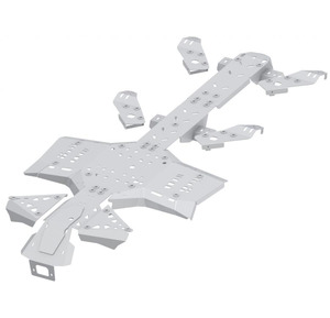 Bukskjold/Skidplate kit. Aluminium. CanAm Outlander 6x6 450 T bilde 5