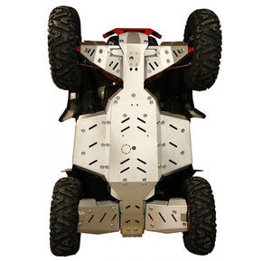 Bukskjold/Skidplate kit. Aluminium. Polaris Scrambler: XP 1000 S bilde 1
