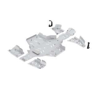 Bukskjold/Skidplate kit. Aluminium. Polaris Scrambler: XP 1000 S bilde 6