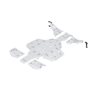 Bukskjold/Skidplate kit. Aluminium. Polaris Scrambler: XP 1000 S bilde 5