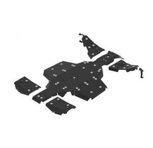 Bukskjold/Skidplate kit. Plast. Polaris Scrambler: XP 1000 S bilde 3