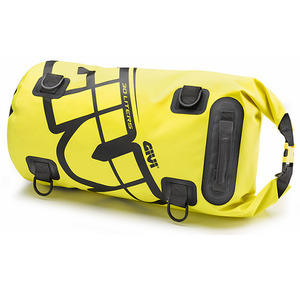 Vanntett pølsebag Easy 30 liter for sete eller bagasje gul/sort bilde 1