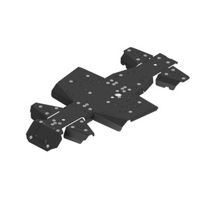 Bukskjold/Skidplate kit. Plast. Segway Snarler AT6 L bilde 4