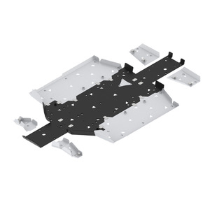 Bukskjold/Skidplate kit. Alu/plast. CFMoto UForce 600 bilde 8