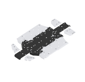 Bukskjold/Skidplate kit. Alu/plast. CFMoto UForce 600 bilde 4