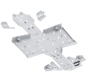 Bukskjold/Skidplate kit. Alu. Odes 650L/850L/1000L bilde 8