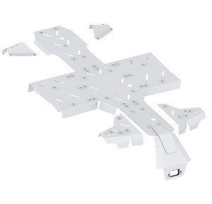 Bukskjold/Skidplate kit. Alu. Odes 650S/850S/1000S bilde 7